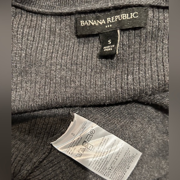 Banana Republic gray long sleeve sweater dress size small - Picture 5 of 5